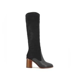 SPLENDID || Meadow Tall Black
Combo Suede & Leather Boots Size 7